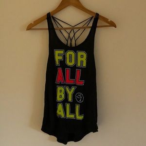 Zumba workout tank top